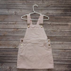 H&M Girl's Skirt Overall, Pale Pink, Size 4-5